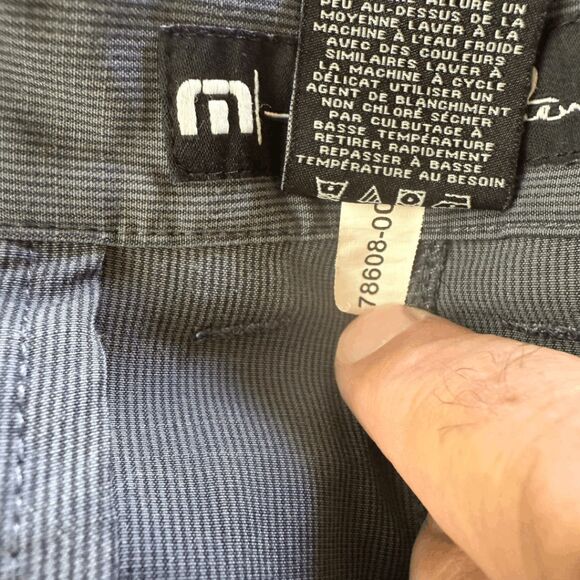 Travis Mathew Men's Performance Stretch Tech Golf Chino Shorts Gray Size 34 - Picture 5 of 7
